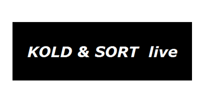 Kold & Sort live logo